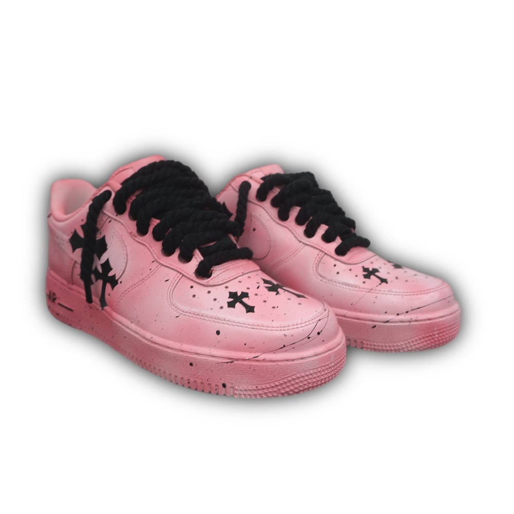 Woman’s Pink Cross Af1