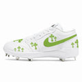 Men’s Air Jordan 1 Low “Chrome” Cleats Green