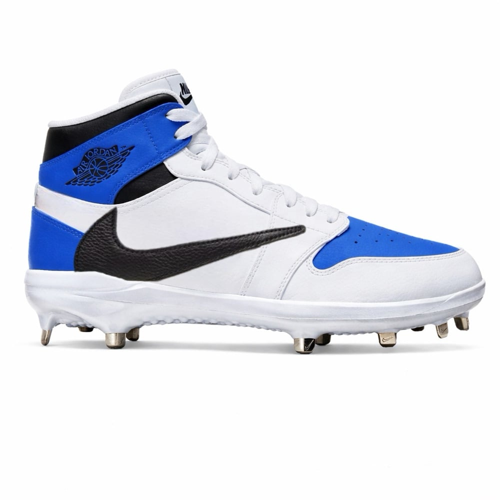 Men’s Jordan 1 “TRAVIS FRAGMENT ” Cleats