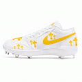 Men’s Jordan 1 Low “CHROME” Cleat