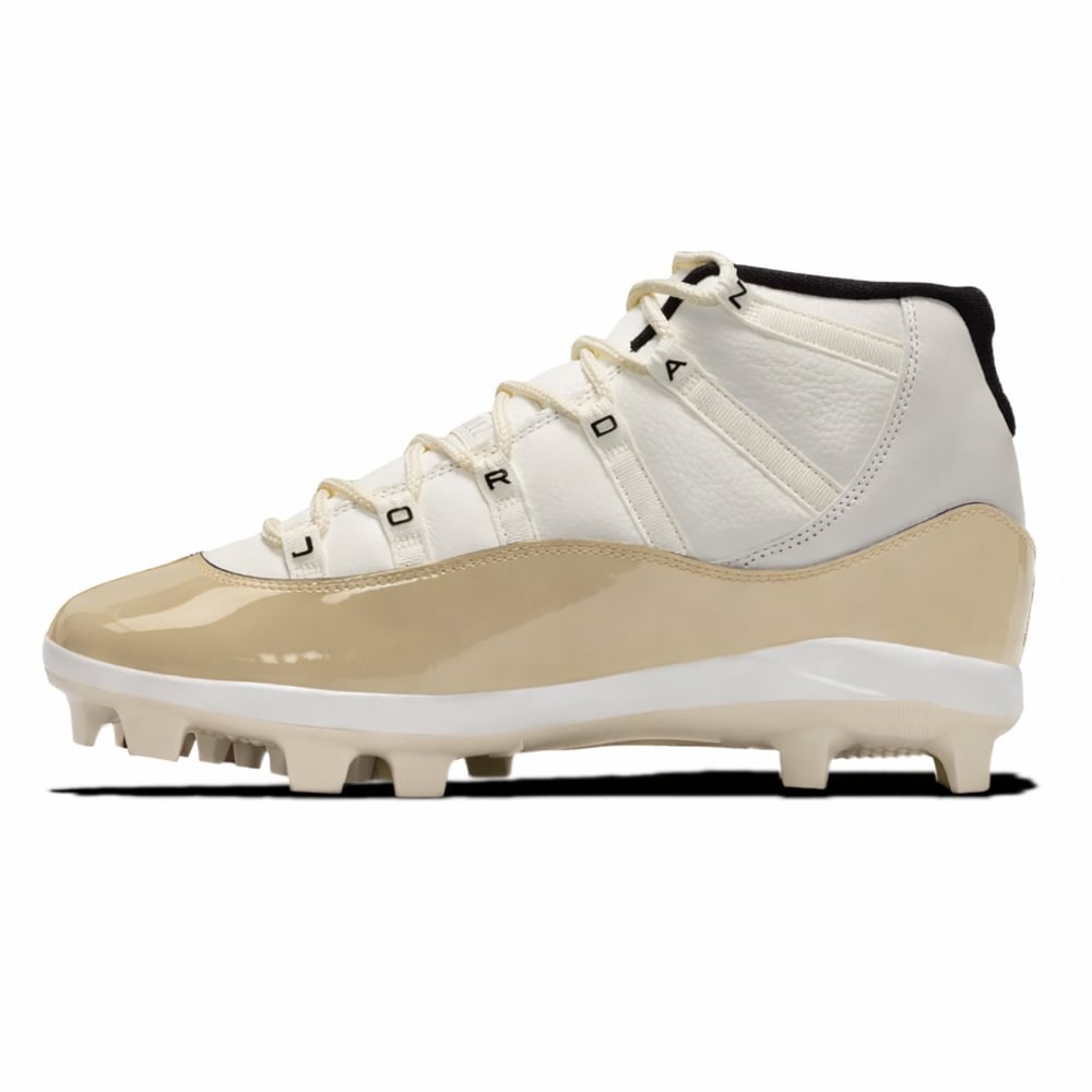 Men’s Jordan 11 “CREAM OFF WHITE” Cleats